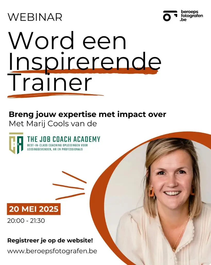 Webinar - Word een inspirerende trainer met Marij Cools (The Job Coach Academy)