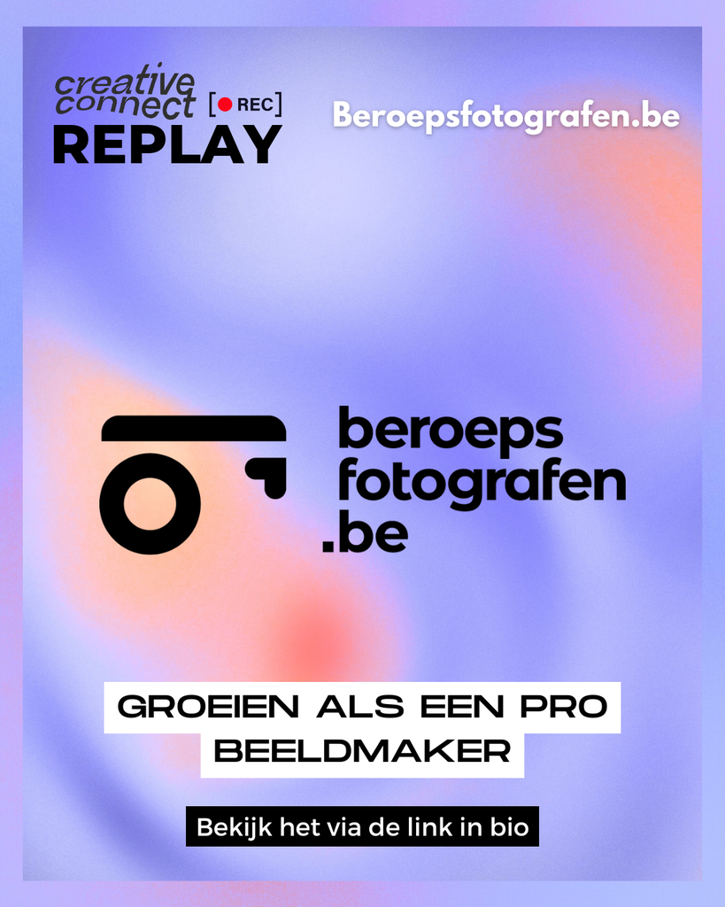 Groeien als pro beeldmaker - Replay Creative Connect