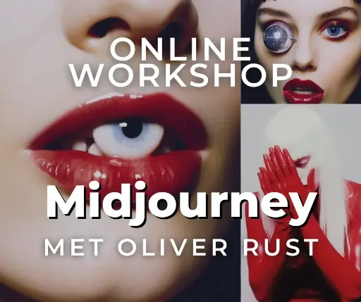 Online Workshop Midjourney Imaging with AI met Oliver Rust 