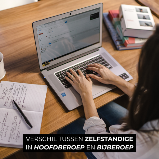 Verschil tussen zelfstandige in hoofdberoep en bijberoep